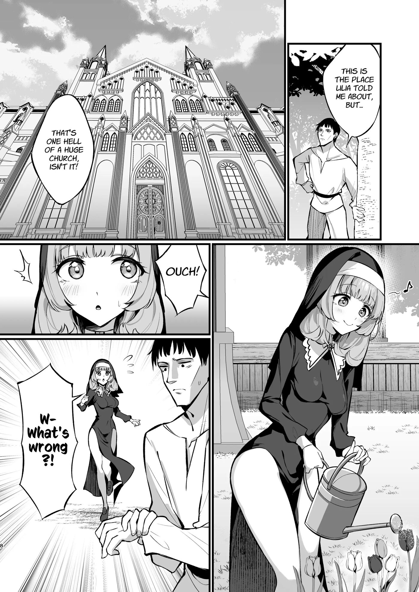 A Sister's Absolute Defeat Until An Innocent Nun Enters Heat And Indulges In Passionate Mating Sex Chapter 1000 Page 8